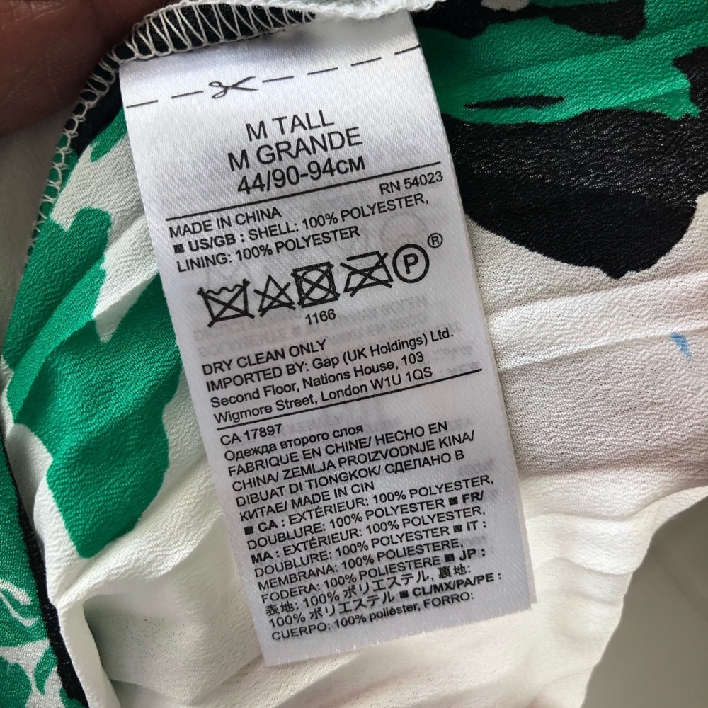 Banana Republic Spring/Summer Dress Tall Size M - Picture 5 of 5